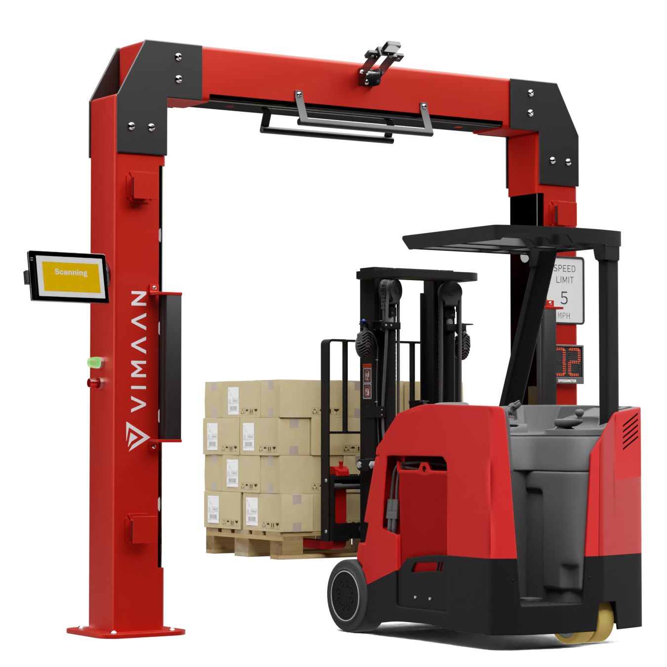 PalletSCAN 3D drive through dimensioning