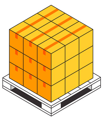 Ti-Hi counting pallet layers