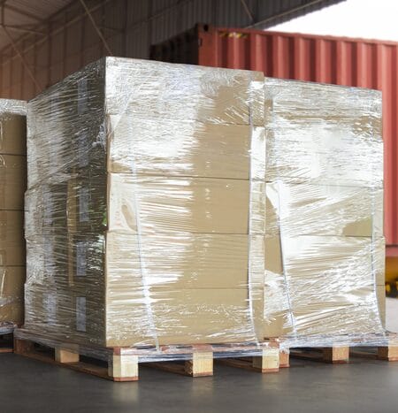 Automated scanning 4 sides of a pallet ensures the right contents are received and shipped to customers.