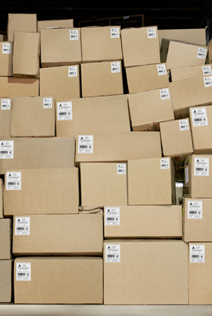 Computer vision aids in accurate shipping label scans