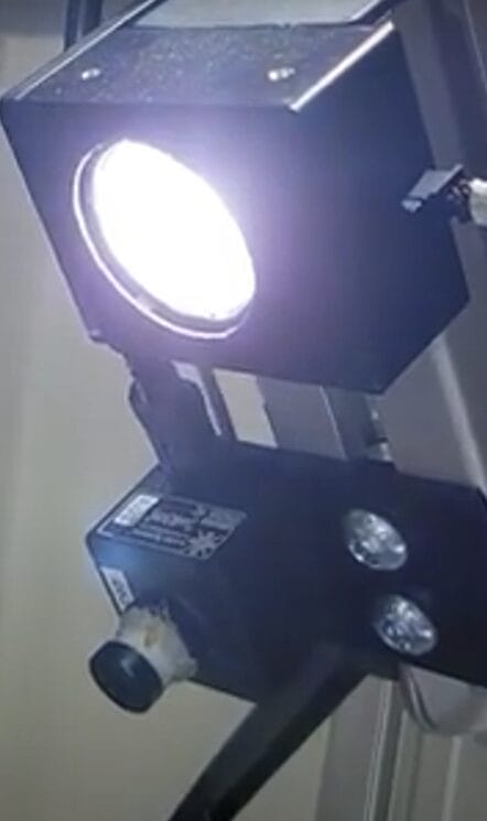 Fast cameras and smooth illumination support efficient shipping label scans