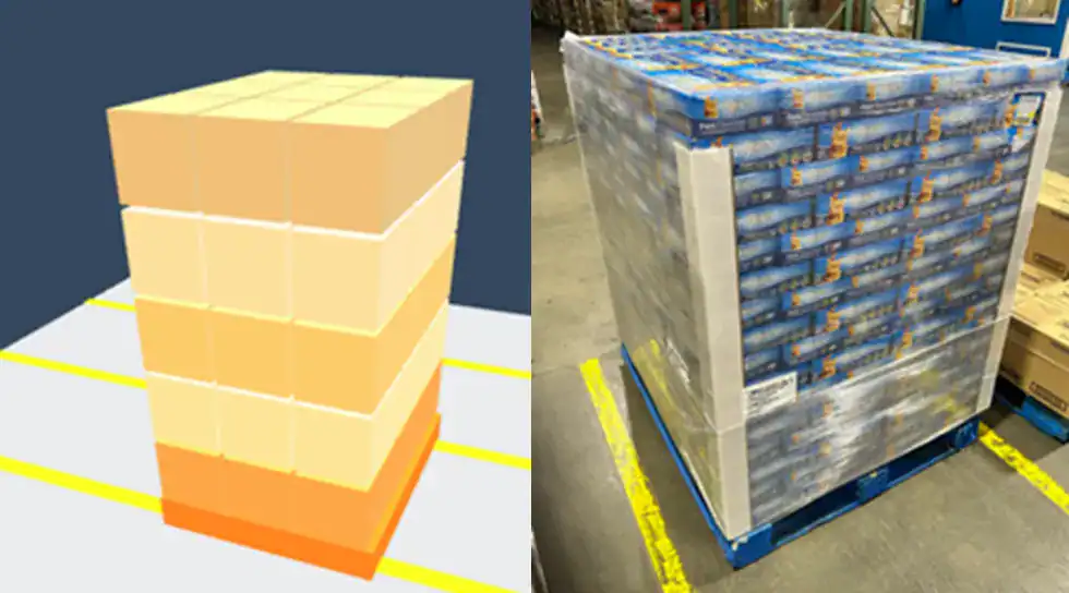 Figure 1 Examples of full pallets