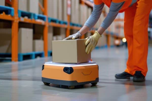 delivery robot futuristic environment 23 2151189366